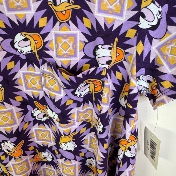 LuLaRoe Disney Carly Donald Duck Dress XS - Picture 3 of 6
